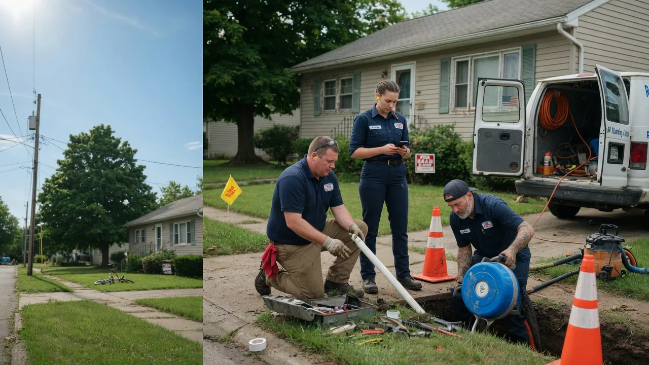Sewer Line Repair in Mozelle, KY near me